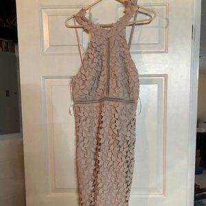 NWT Bardot Gemma Dress in Color Prosecco